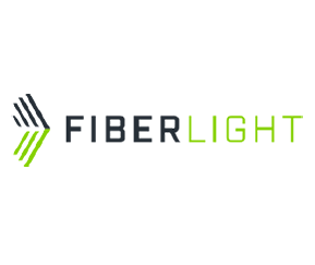 FiberLight logo